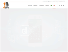 Tablet Screenshot of dartdigital.com.br